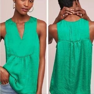 Mave For Anthropologie Green Tank